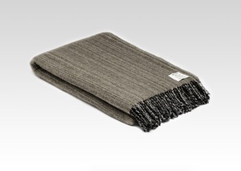 BLANKET HERITAGE RAINBOW TWEED - GREY TWEED