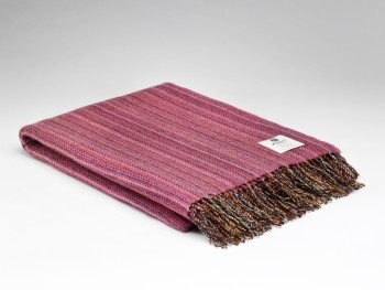 BLANKET HERITAGE RAINBOW TWEED - PEONY TWEED