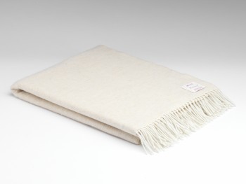 BLANKET SUPERSOFT LAMBSWOOL - LINEN HB