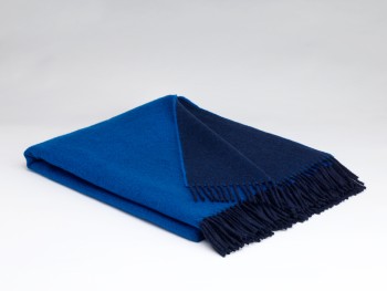 BLANKET SUPERSOFT LAMBSWOOL - TWILIGHT REVERSIBLE