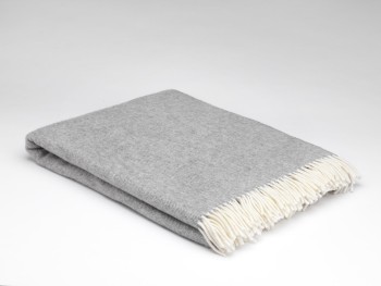BLANKET XL SUPERSOFT LAMBSWOOL 230X145 - UNIFORM GREY HB  XL