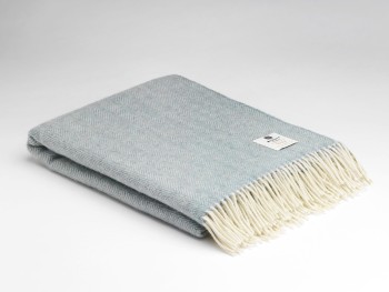 BLANKET HERITAGE COLLECTION - HERITAGE SEA GREEN
