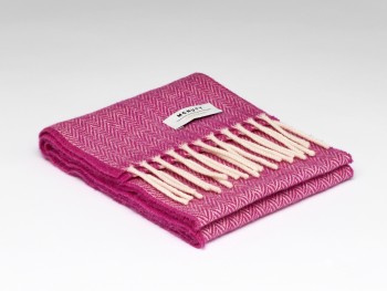 CHILDREN'S SCARF - RASPBERRY ROSE