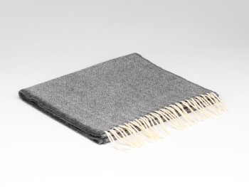 LAMBSWOOL SCARF - UNIFORM GREY HB