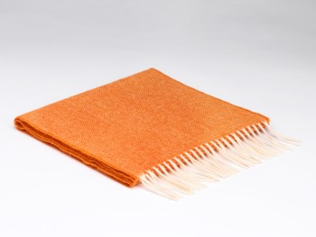 LAMBSWOOL SCARF - ORANGE HB