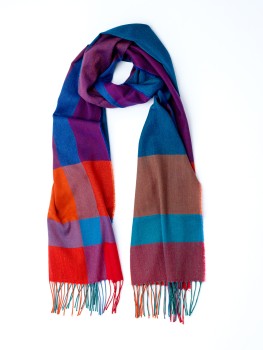 MILAN SCARF 49 X 180 - BIANCA