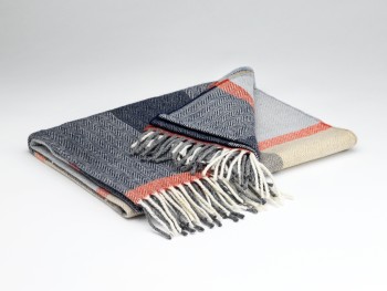LAMBSWOOL PASHMINA 74 X 220 - CLEMENTINE STRIPE