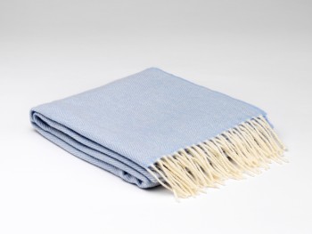 CASHMERE WRAP 45 X 203 CM - PASTEL BLUE
