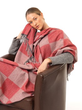 BLANKET 10%CASHMERE 90%LAMBSWOOL - ROISIN