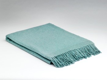 BLANKET 10%CASHMERE 90%LAMBSWOOL - ALPINE SPRING