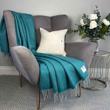 BLANKET COLLECTION - POOL GREEN